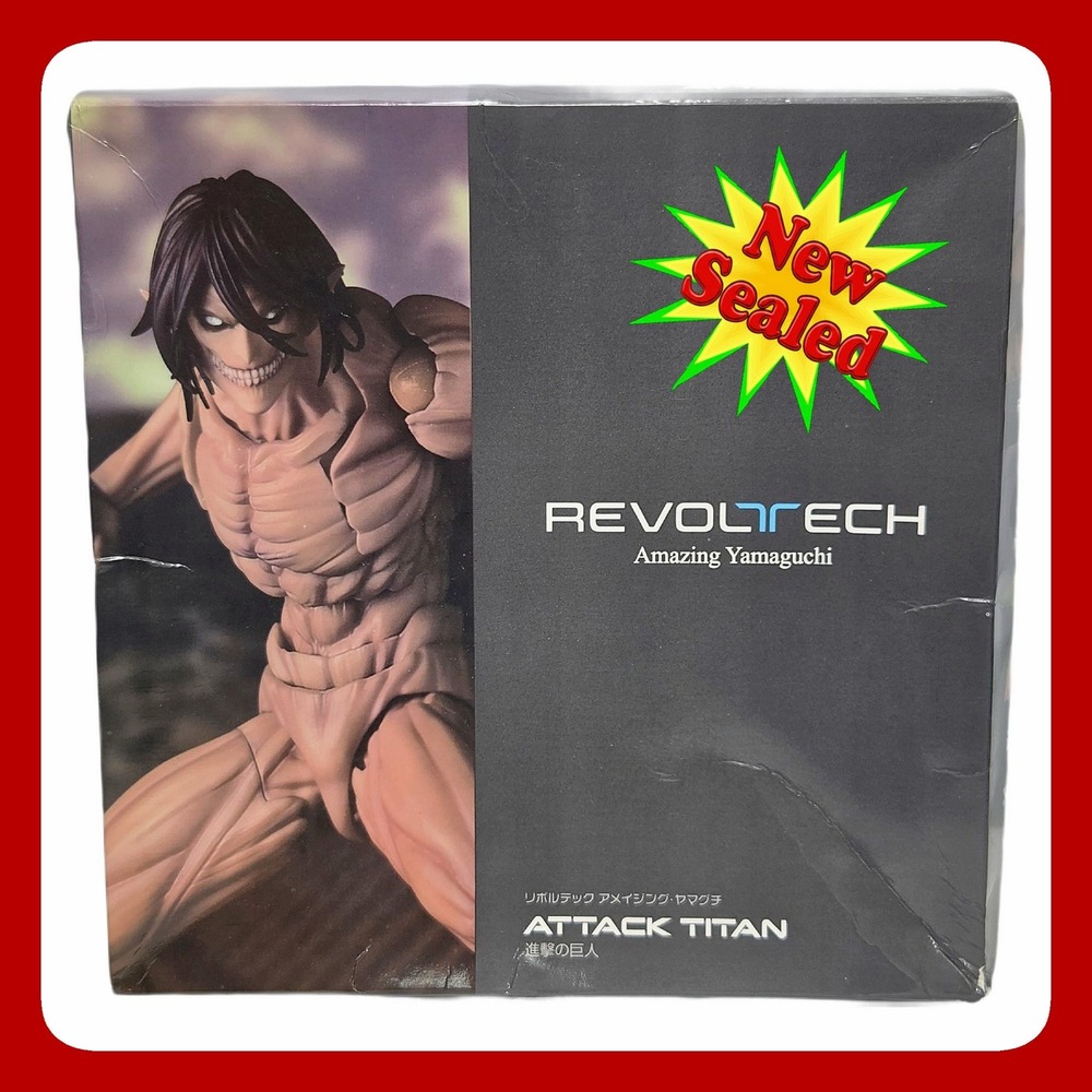 Kaiyodo Revoltech Amazing Yamaguchi Attack Titan NR057 Action Figure Brand New